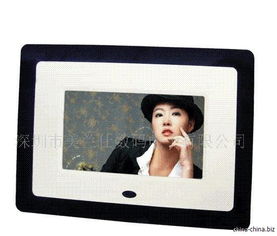 商务新宠 7寸数码相框机——集电子相册、广告机与高端礼品于一体